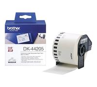 Brother DK-44205 | Rouleau de Papier Continu, Original | Noir sur Blanc | 62 mm x 30,48 m