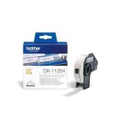 DK-11204 - Etiquettes Multi-usage BROTHER - 54mm de large - Noir/Blanc