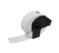 Brother DK11221 - Etiquettes carrées prédécoupées génériques - 23x23 mm - 1000 unités - Texte noir sur fond blanc