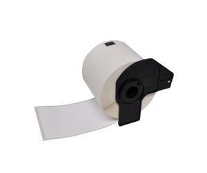 Brother DK11241 - Grandes étiquettes postales génériques prédécoupées - 102x152 mm - 200 pièces - Texte noir sur fond blanc