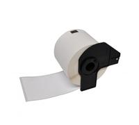 Brother DK11247 - Lot de 180 étiquettes génériques prédécoupées pour grands envois - 103 x 164 mm - Texte noir sur fond blanc