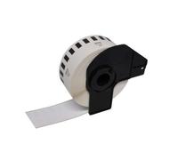 Brother DK22210 - Étiquettes génériques personnalisées - Largeur 29 mm x 30,48 mètres - Texte noir sur fond blanc