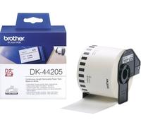Brother DK44205 - Entfernbarer Klebstoff - weiß - Rolle (6,2 cm x 30,5 m) Rouleau détiquettes 62 mm x 30.48 m papier blanc 1 pc(s) décollable DK44205