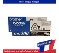 Brother DR-200 Drum Black Pack Of 2