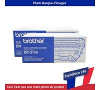 Brother DR-3100 Drum Black Pack Of 2