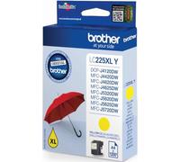 Brother Encre LC-225XLY Jaune Haute capacité 1200 Pages.