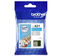 Brother Encre LC-421C d'origine cyan LC421C
