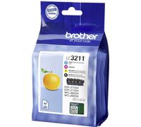 Brother LC3211VAL - Pack de cartouches d'encre originales