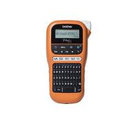 BROTHER Etiqueteuse Portable Electrique PT-E110VP LCD Orange