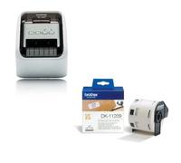 BROTHER Etiqueteuse QL-800 - USB - 300 DPI + Ruban papier P-TOUCH DK-11209 - 29x62mm