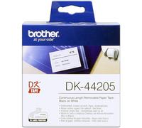 Brother DK-44205 ruban d'étiquette Noir sur blanc