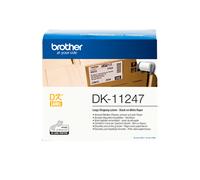 Brother DK-11247 - (103 mm x 164 mm) - Noir sur blanc - Étiquette