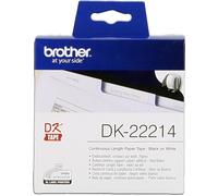 Brother DK-22214 ruban d'étiquette Noir sur blanc