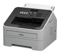 Brother FAX-2840 - Télécopieur / photocopieuse - Noir et blanc - laser - 215.9 x 355.6 mm (original) - 216 x 406.4 mm (support) - jusqu'à 20 ppm (copie) - 250 feuilles - 33.6 Kbits/s G