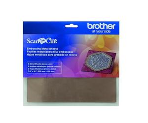 Brother Feuille métallique Cuivré pour embossage Scan N Cut