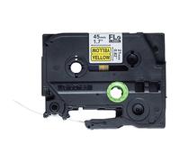 Brother FLe-6511 - Noir sur jaune - 21 x 45 mm 72 étiquette(s) (1 rouleau(x) x 72 Étiquettes en forme découpée