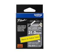Brother Gaine thermorétractable Pro Tape HSe-661E - Noir sur jaune