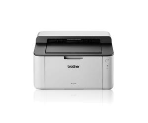 Brother HL-1110 Imprimante Laser Monochrome A4, 2400x600 DPI, 20 ppm, USB 2.0, 1 Mo Mémoire, Bac 150 feuilles, Compatible Windows/macOS/Linux