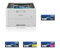 Brother HL-L3240CDW | Imprimante Laser Couleur | WiFi/USB/Ethernet | Recto-Verso Automatique + Brother TN-248BK Cartouche de Toner 1 pièce(s) Original