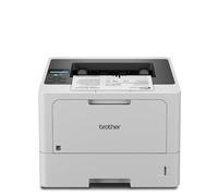 Brother HL-L5210DN Imprimante laser monochrome professionnelle avec impression recto verso, manipulation polyvalente du papier, impression mobile et réseau Gigabit Ethernet, fonctionne avec Alexa