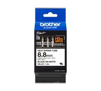 Brother HSe-221 - (8,8 mm) - Noir sur blanc - Ruban