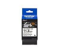 Brother Genuine Pro Tape HSe-231E Heat Shrink Tubing - Black on White
