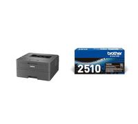 Brother Imprimante HL-L2445DW avec Cartouche de Toner Originale Noir TN2510XL