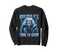 Brother It's Time to Goon Alpha Wolf Bordure Gooner Sweatshirt