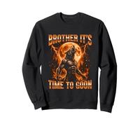 Brother It's Time to Goon Alpha Wolf Bordure Gooner Sweatshirt
