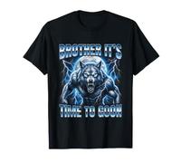 Brother It's Time to Goon Alpha Wolf Bordure Gooner T-Shirt