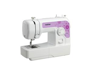 Brother J17S Machine à coudre semi-automatique Électromécanique 17 points 750 SPM Boutonnière 4 étapes Blanc 392x146x308mm
