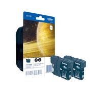 Brother LC1100BKBP2DR cartouche d'encre 2 pièce(s) Original Noir