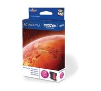 Brother LC-1100HYM Ink Cartridge Cartouche d'encre 1 pièce(s) Original Magenta