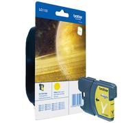 Brother LC-1100Y Inkjet Cartridge, Yellow, Single Pack, Standard Yield, Includes