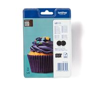 Brother LC-123BKBP2 ink cartridge 2 pc(s) Original Black