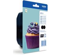 Brother LC-123BKBP2 ink cartridge - 600 Pages - LC123BKBP2