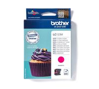 Brother LC123M cartouche d'encre Magenta authentique (TVA incluse)