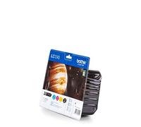 Brother LC-1240 CYMB Lot de 4 cartouches d'encre