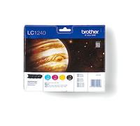 Brother - LC-1240 - Pack de 4 Cartouches d'Encre d'Origine