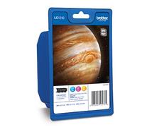 Brother LC1240 - pack de 3 - jaune, cyan, magenta - original - cartouche d'encre