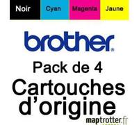 Brother LC127XL / LC125XL Multipack (CMYK), cartouche d'encre authentique - (TVA
