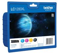 Brother Multipack LC-1280XL Original Noir / Cyan / Magenta / Jaune