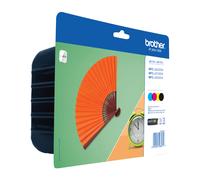 Brother LC-129XLVALBP ink cartridge 4 pc(s) Original Black, Cyan, Maroon, Yellow