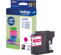 Original Brother LC221M Cartouche d'encre magenta