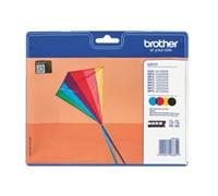 Brother LC223VALBPDR cartouche d'encre 4 pièce(s) Original Noir, Cyan, Magenta, Jaune