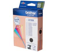 Brother LC-223BK Inkjet Cartridge, Black, Single Pack, Standard Yield, Includes