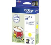 Original Brother LC22UY Cartouche d'encre jaune