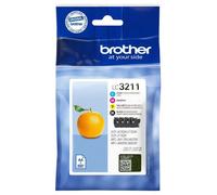 Brother LC-3211VALDR cartouche d'encre Multipack BK,C,M,Y , 200 Pages Iso IEC