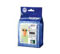 Brother Pack de cartouches d'encre LC3217VAL originales