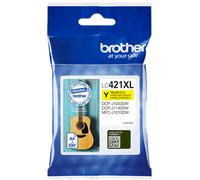 Brother LC421XLY - Cartouche d'encre originale - jaune